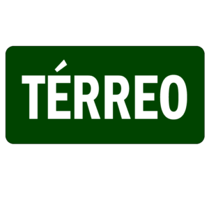Placa S17 – 252x126mm Indicação de Pavimento