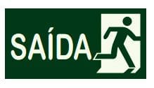 Placa S14 - 252x126 mm - Saída Imagem